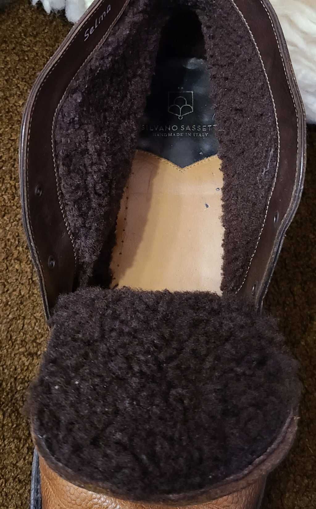 Зимние мужские ботинки от ультра-дорогого бренда SILVANO SASSETTI