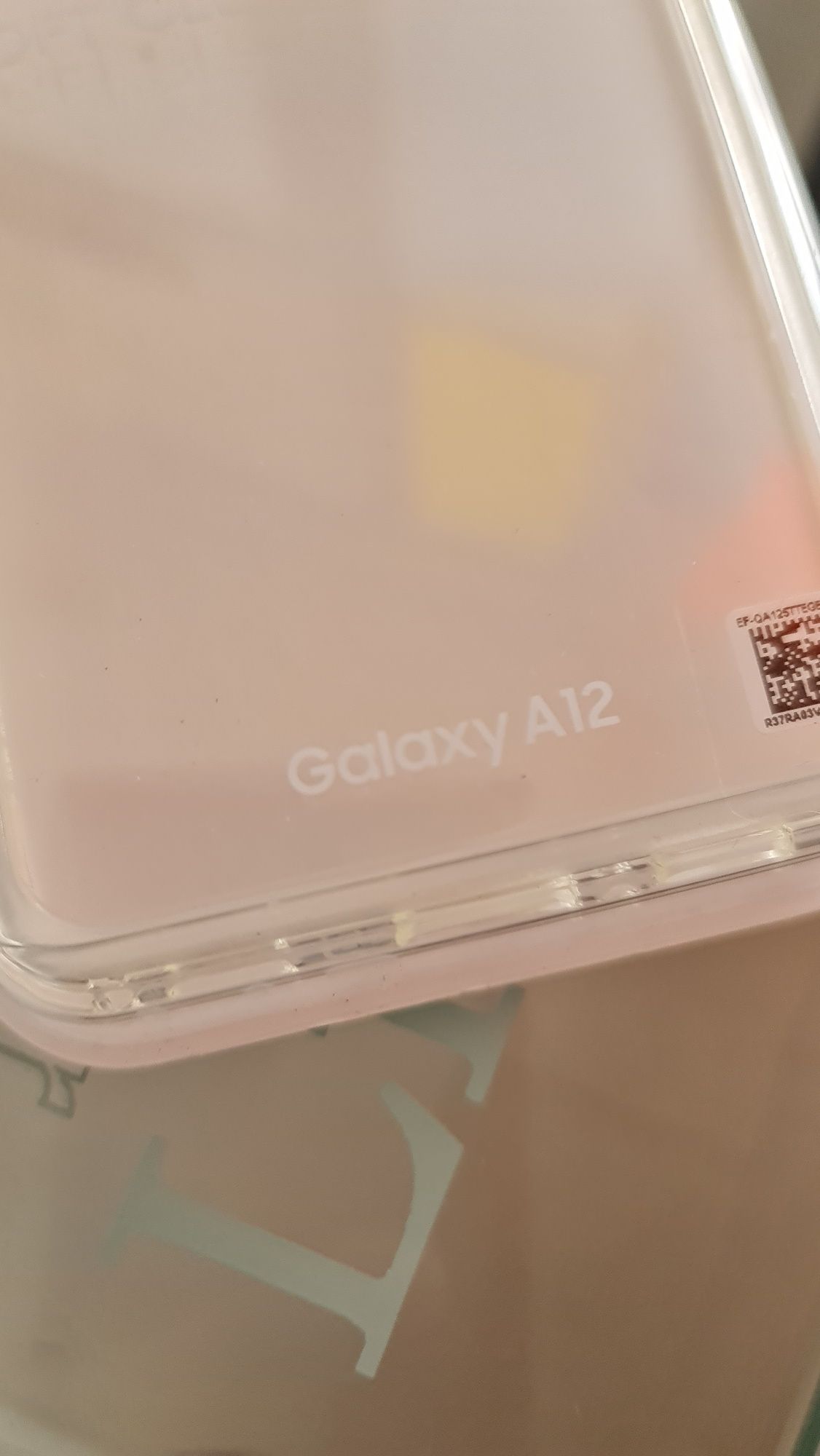 Capa transparente original Samsung A12