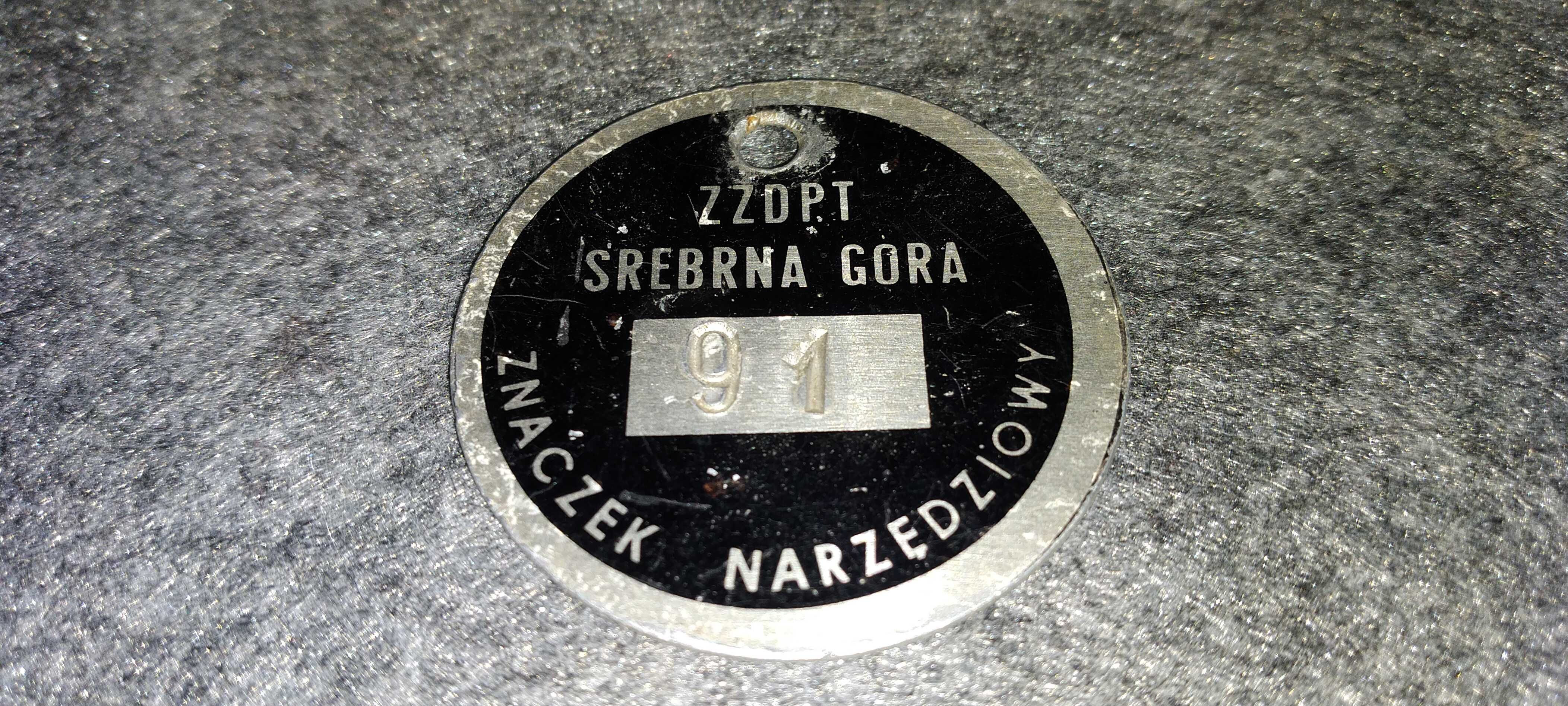 Starszy znaczek narzędziowy ZZDPT Srebrna Góra