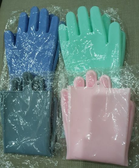 Силиконовые перчатки для кухни