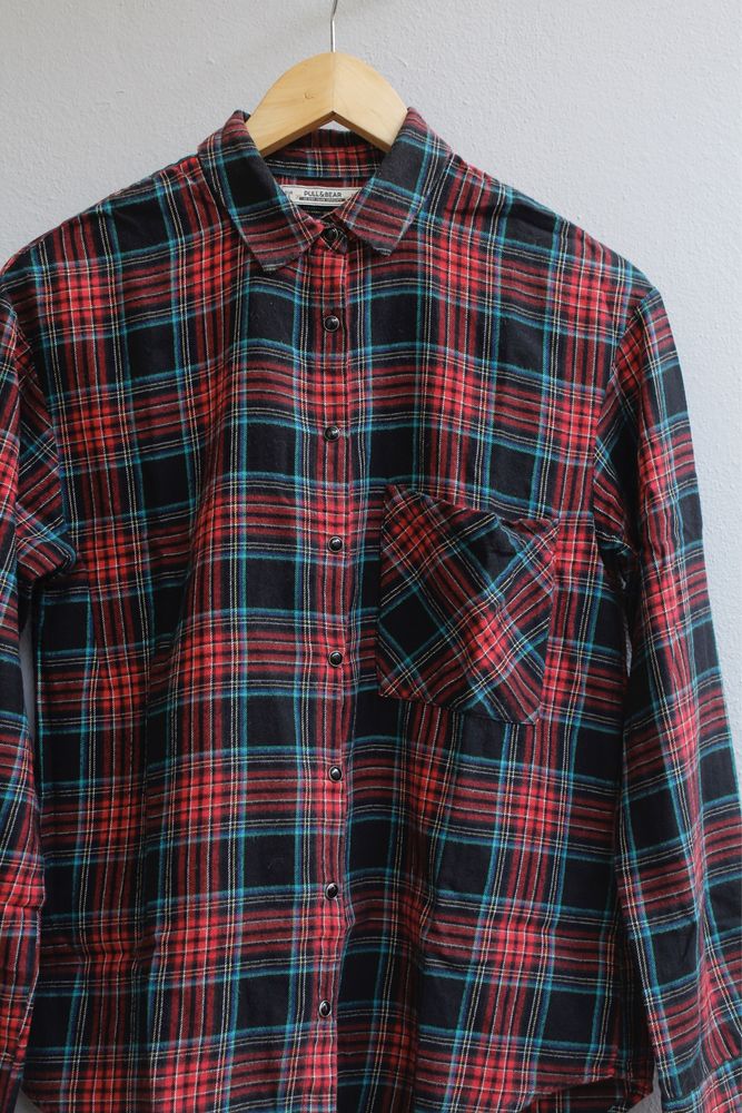 Camisa xadrez Pull&bear