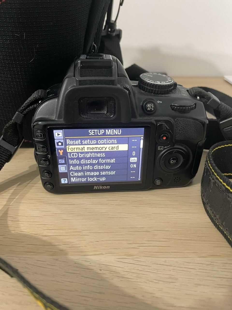 Nikon D3100 bez obiektywu