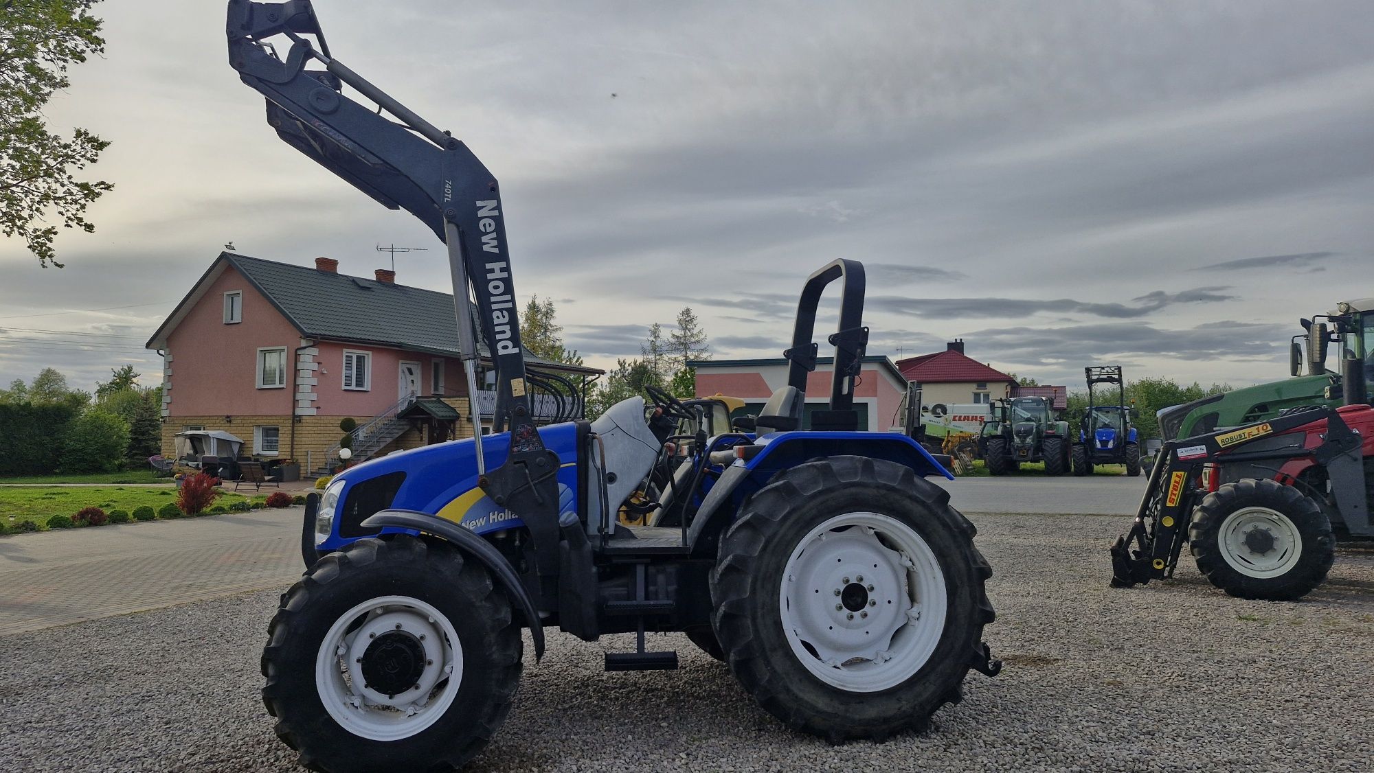 New holland t 5040 z turem case fendt john deere ursus