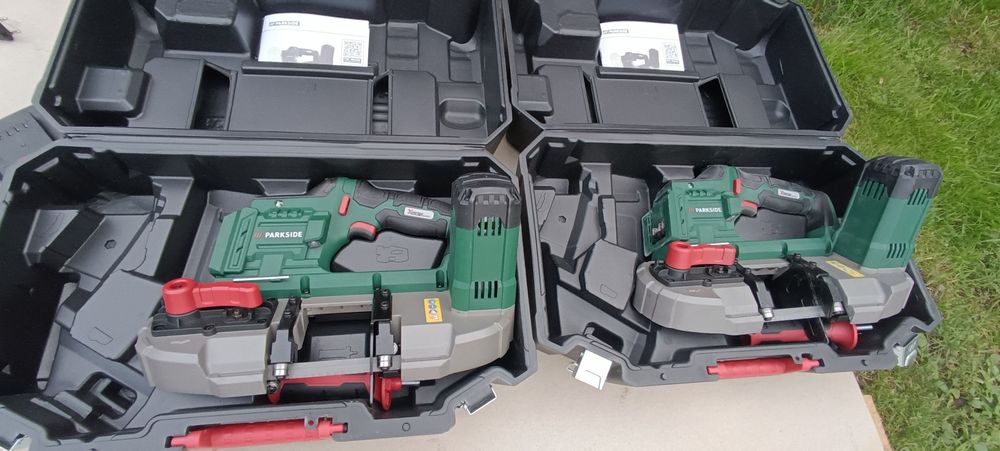 PARKSIDE PMBA трубопез, стрічкова пила PMBA 20, пила ленточная, торцов