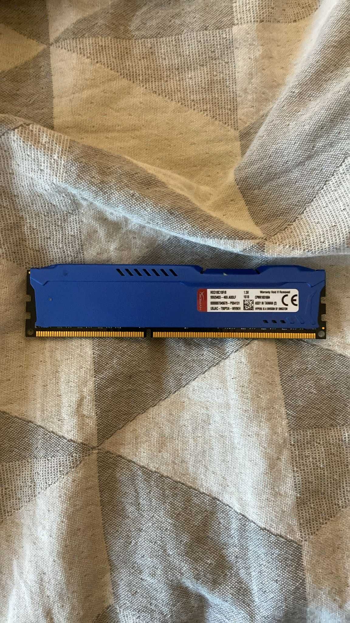 Memória RAM 8GB DDR4, marca HyperX (FURY)