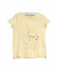 T-shirt bawełniany Disney Dzwoneczek WHEAT 9m 74