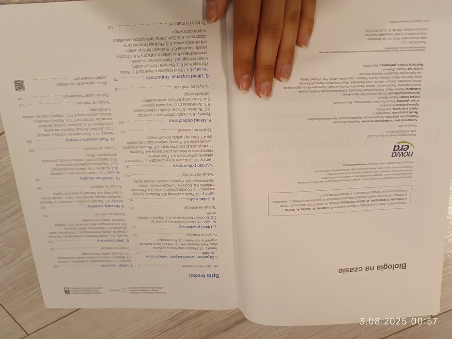 Maturalne karty pracy 3 biologia na czasie zakres rozszerzony