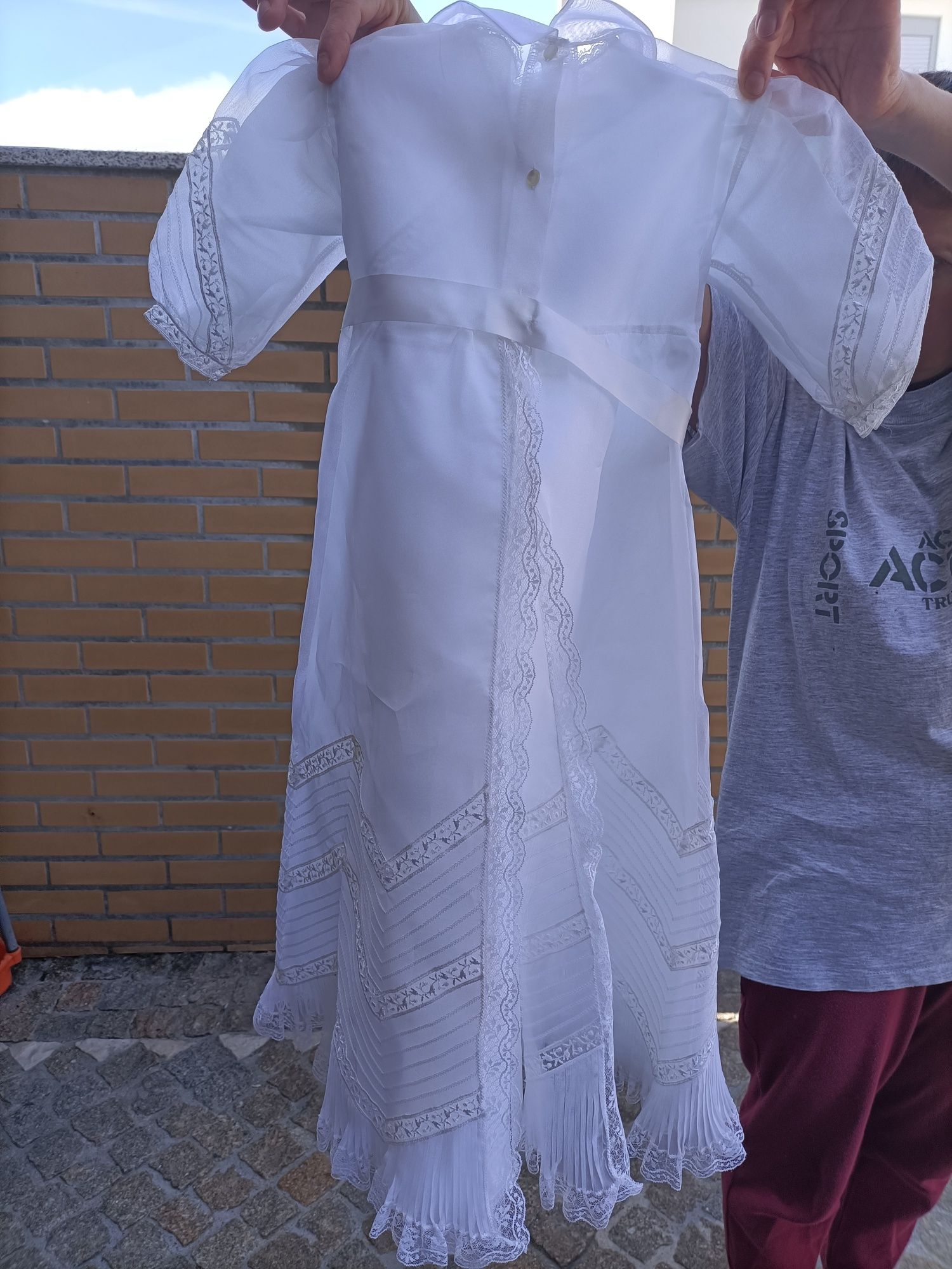 Vestido para batizado