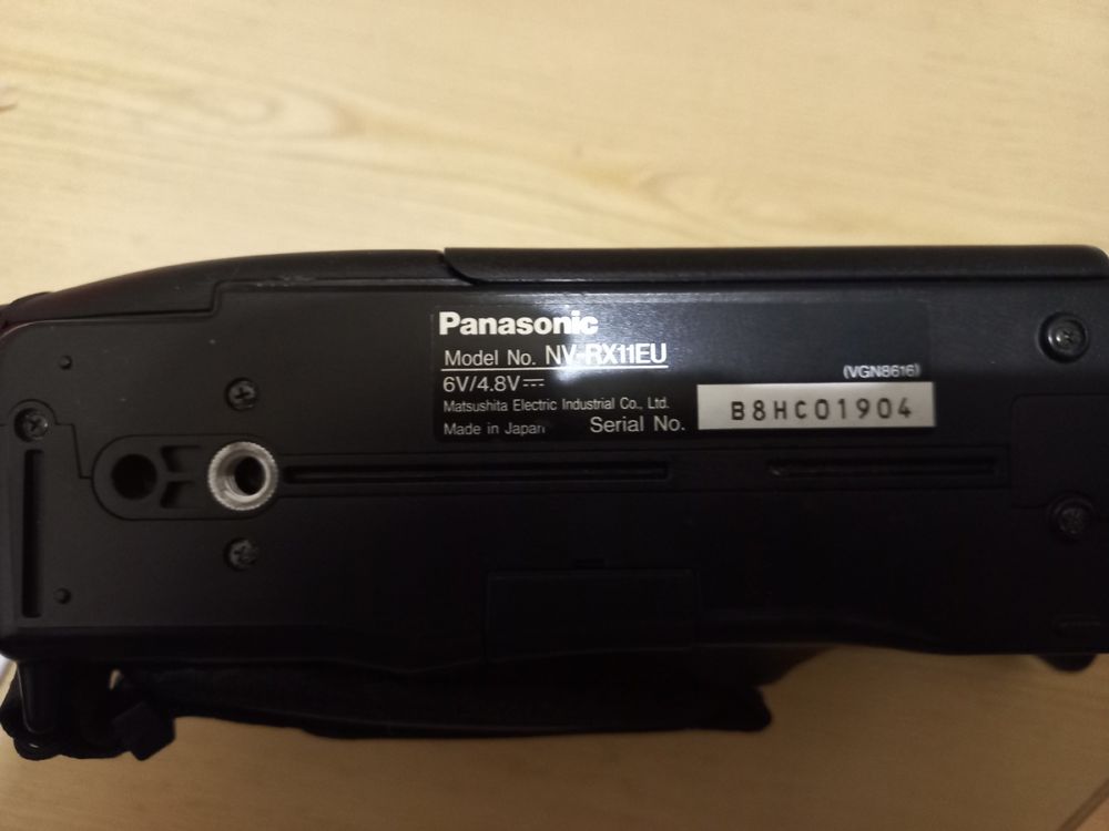 Видеокамера panasonic rx 11 vhs