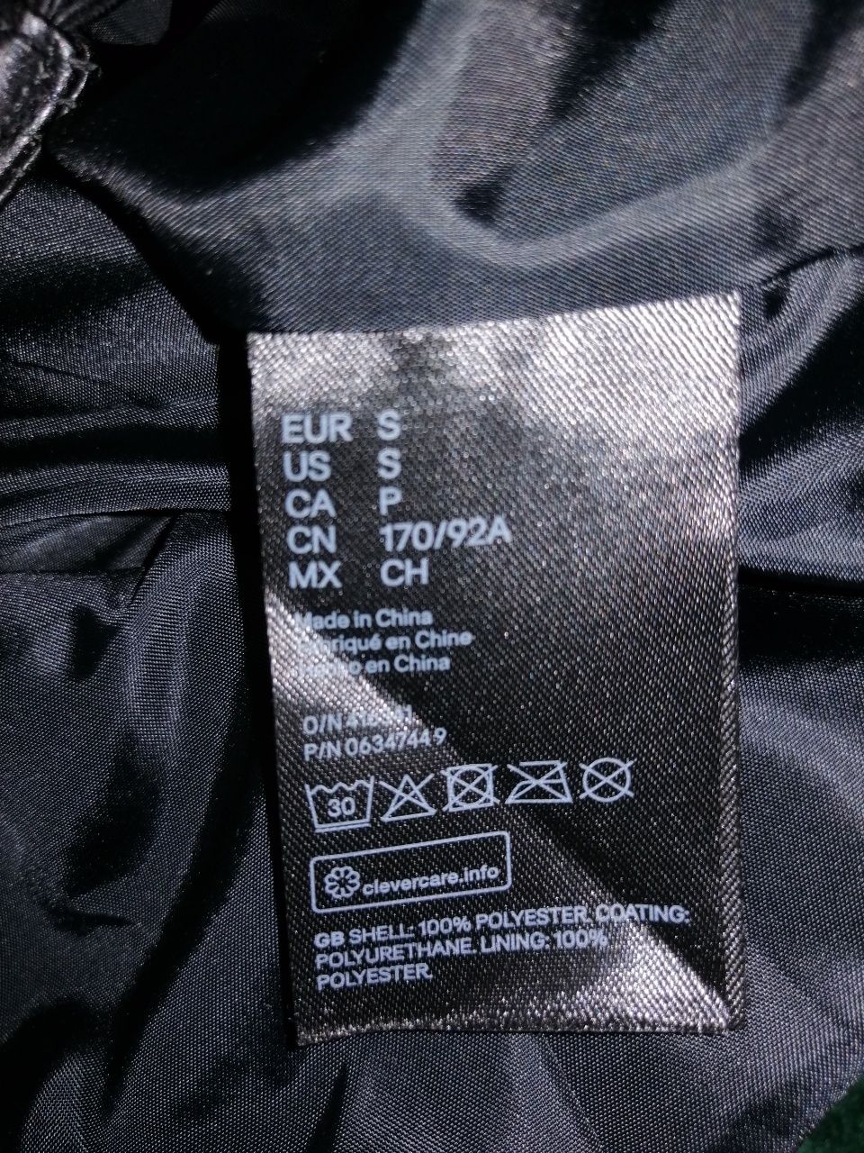 Kurtka S skóra męska H&M