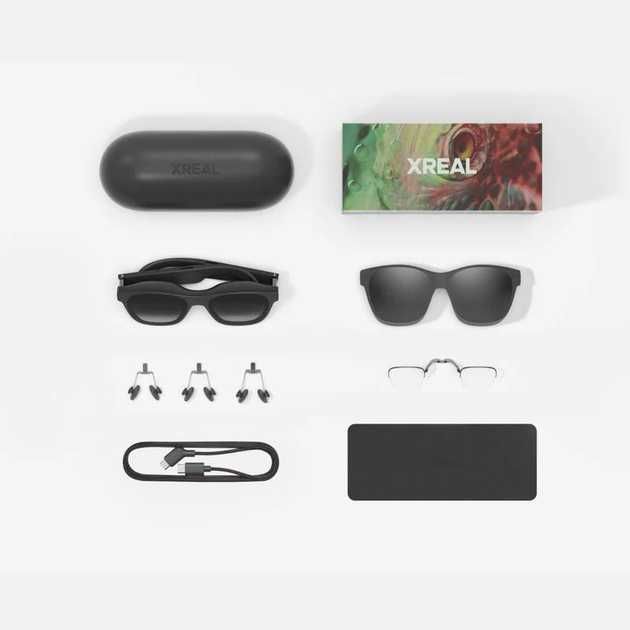 Окуляри Xreal air 2 pro, HDMI адаптер.