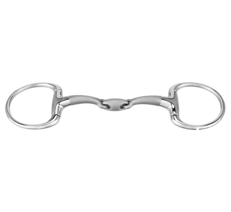 Wędzidło oliwkowe podwójnie łamane 11.5cm