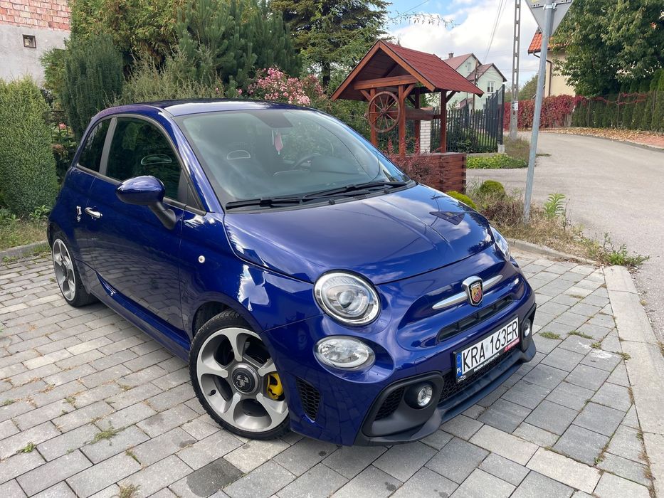 Abarth 595 Navigacja Skora Czujnik parkowania