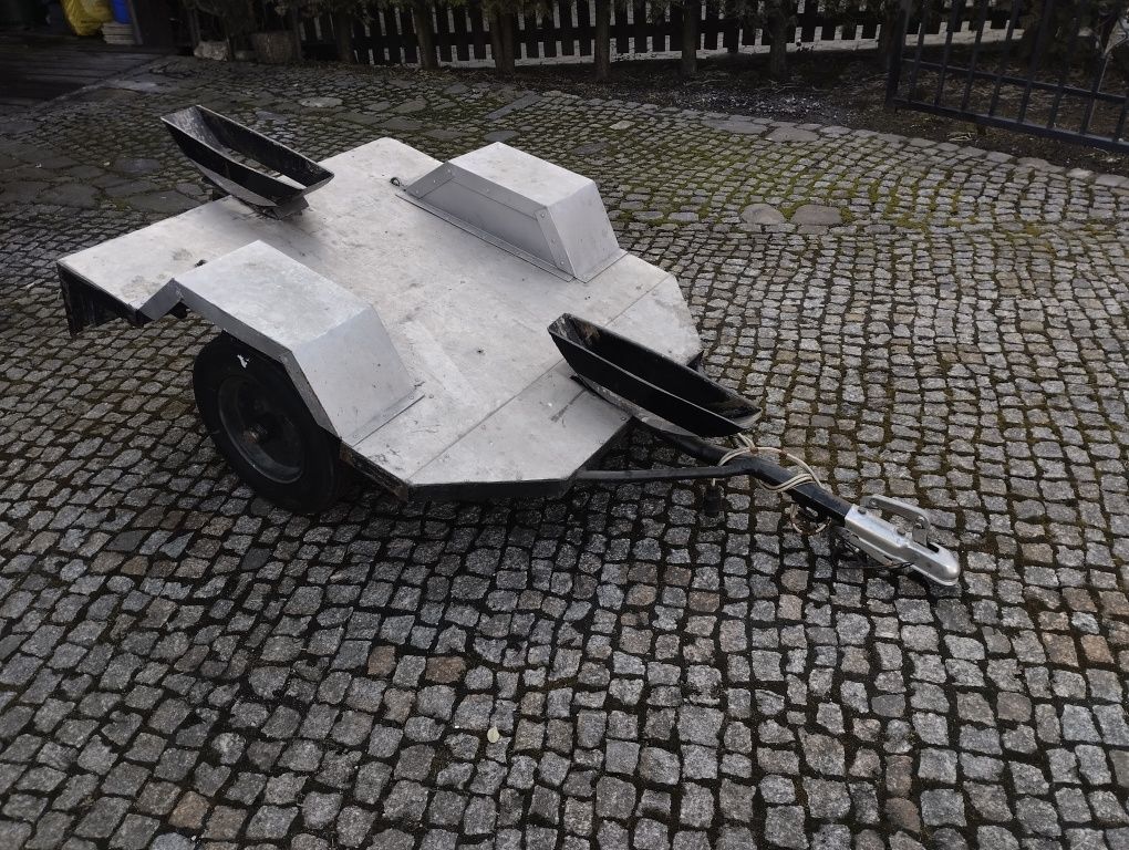 Przyczepka do przewozu motocyklu np typu trial