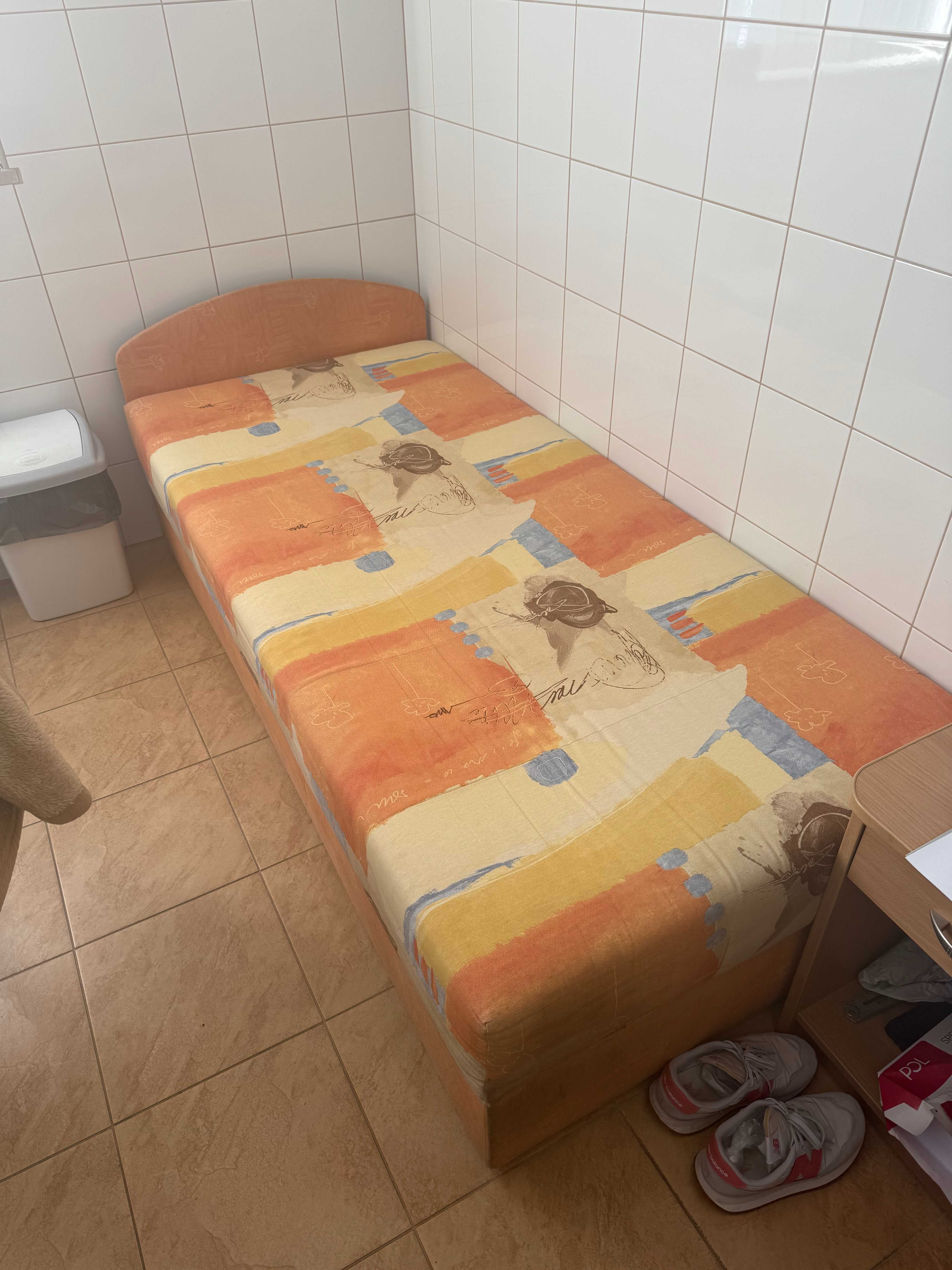 łóżko 1 osobowe z miejscem na pościel ODDAM za DARMO