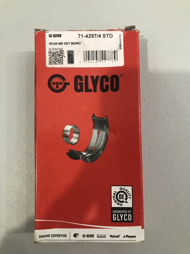 Вкладиші шатунні GLYCO 71-4297/4 STD