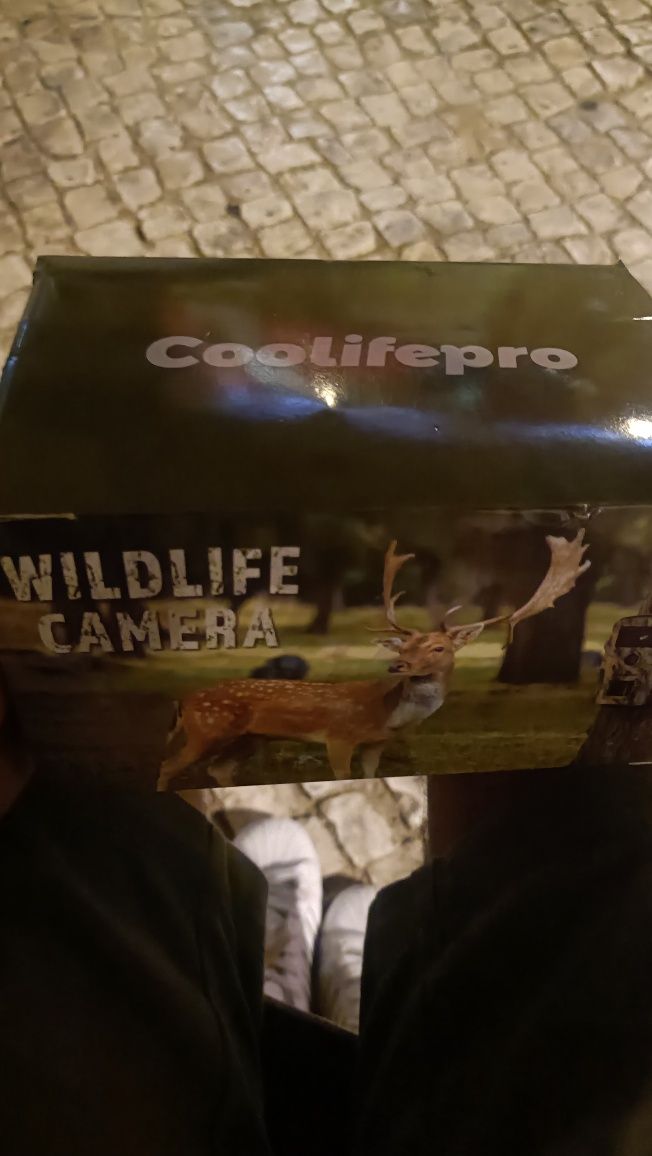 Câmera de vigilância vida selvagem