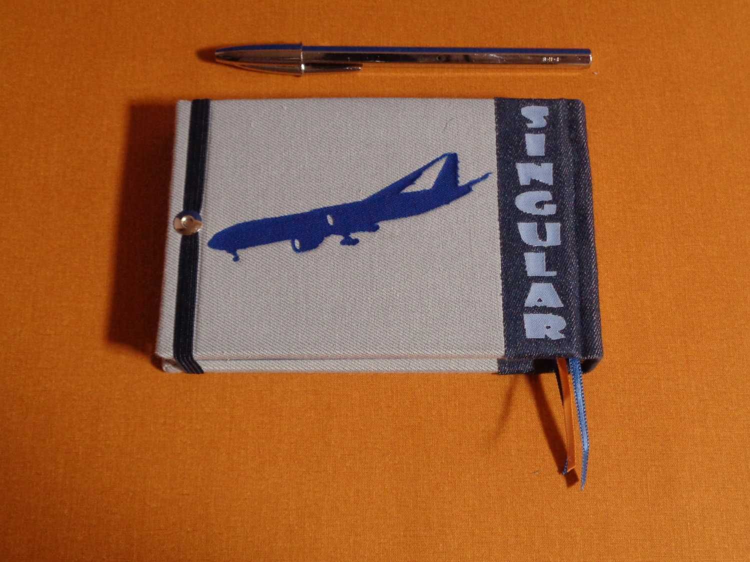 LogBook de Comissários de Bordo. A6 Costura Clássica. Portes Inclusos.