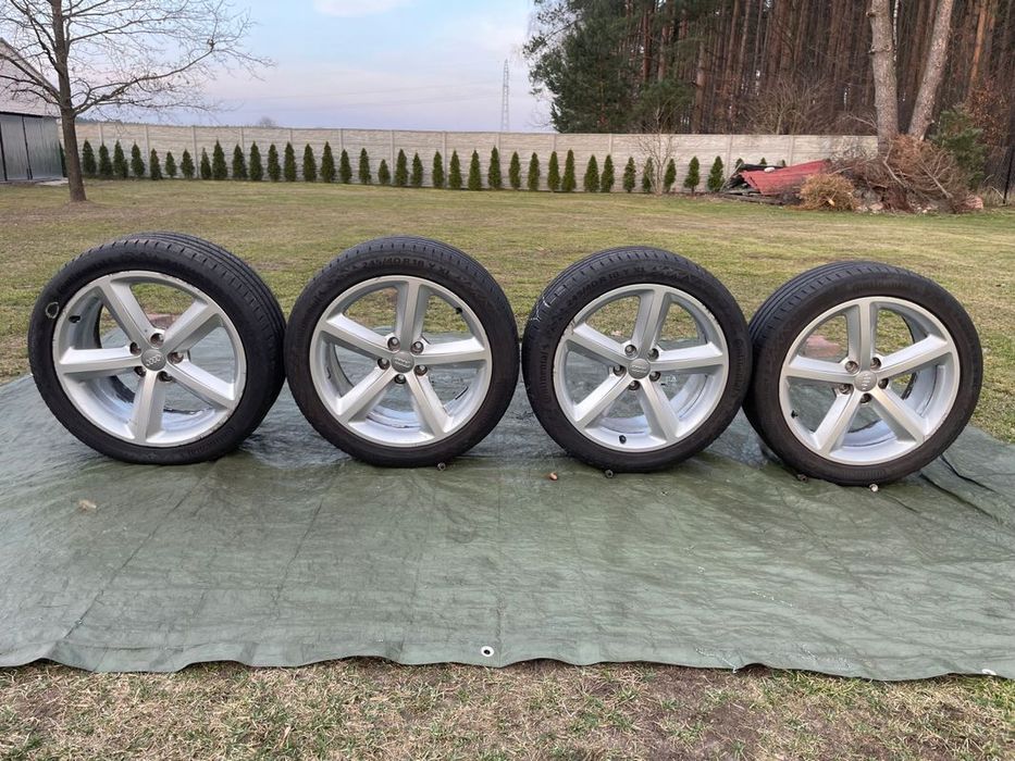 Koła Felgi Opony Audi A4 B7 B8 A6 C6/18" S-line 8.0jx18h2 Et47/8kq