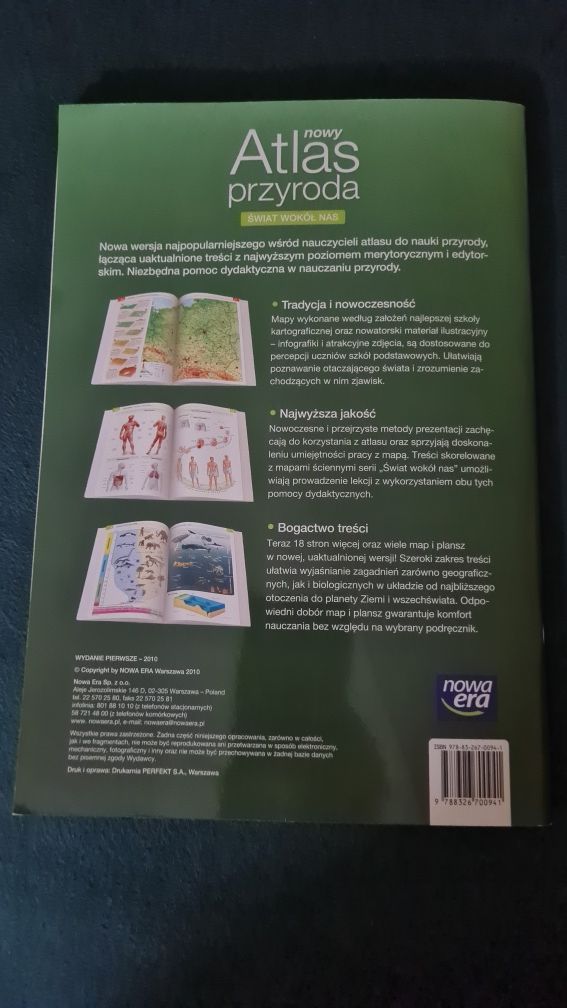 Nowy Atlas przyroda. Świat wokół nas.