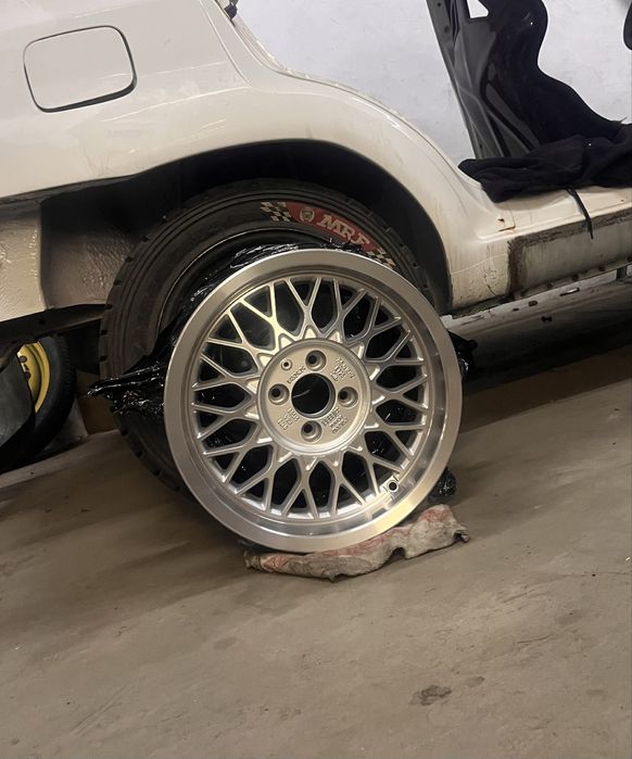 Ronal LS r15 4x100 komplet felg