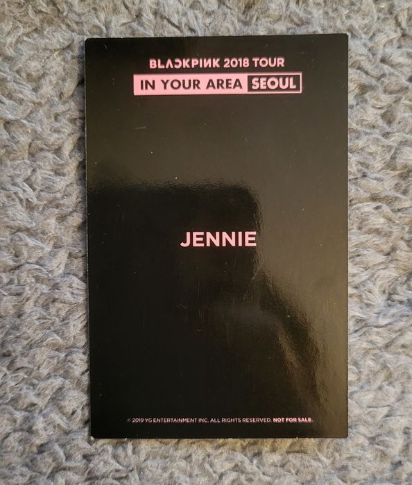 Jennie pc in your area dvd kpop