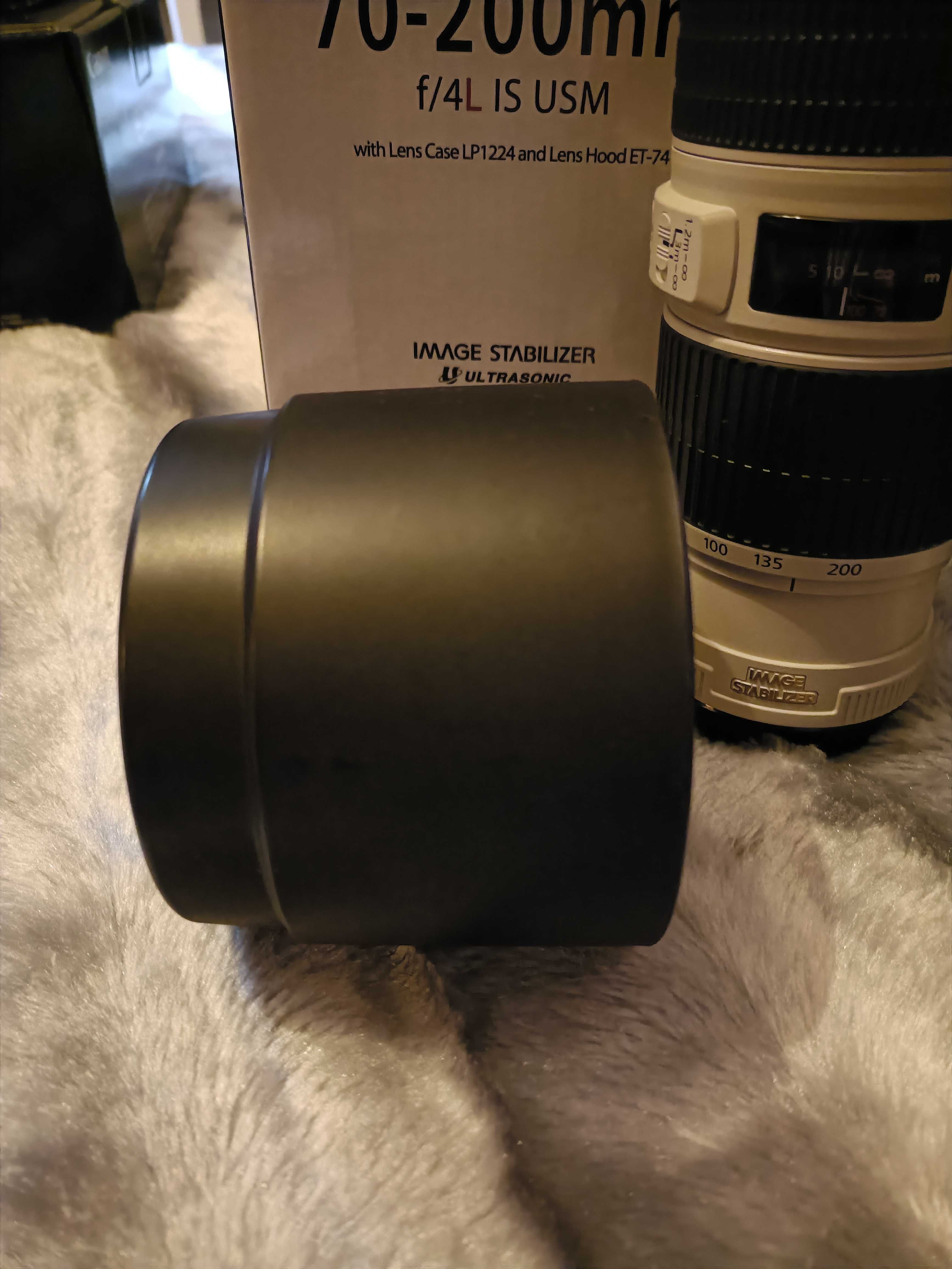 Objetiva CANON EF 70-200mm f/4L IS USM