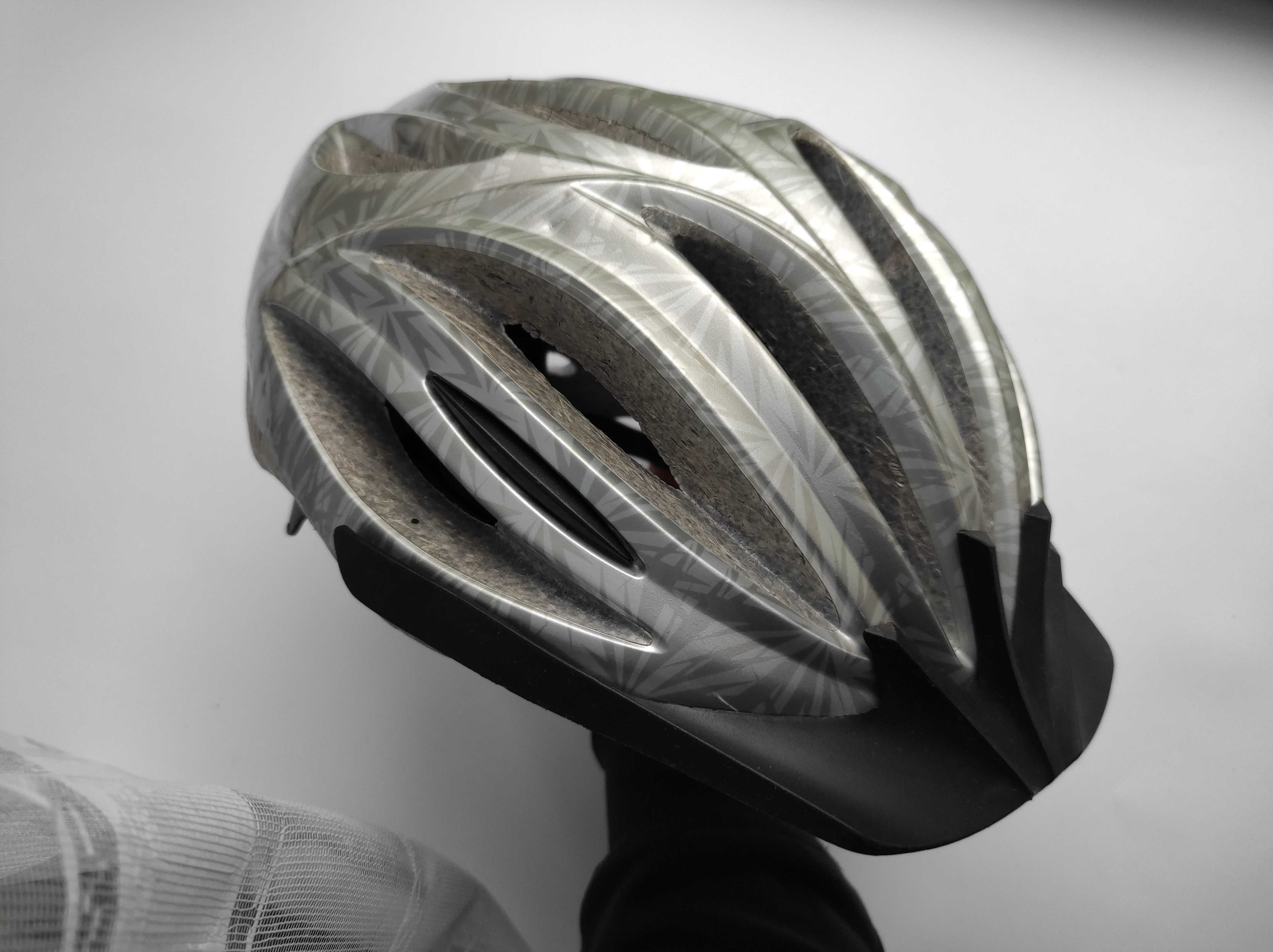 Шлем велосипедный, размер 52-58см, велошлем