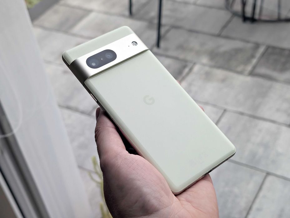 Smartfon Google Pixel 7 8/128GB Lemongrass, na części, tanio