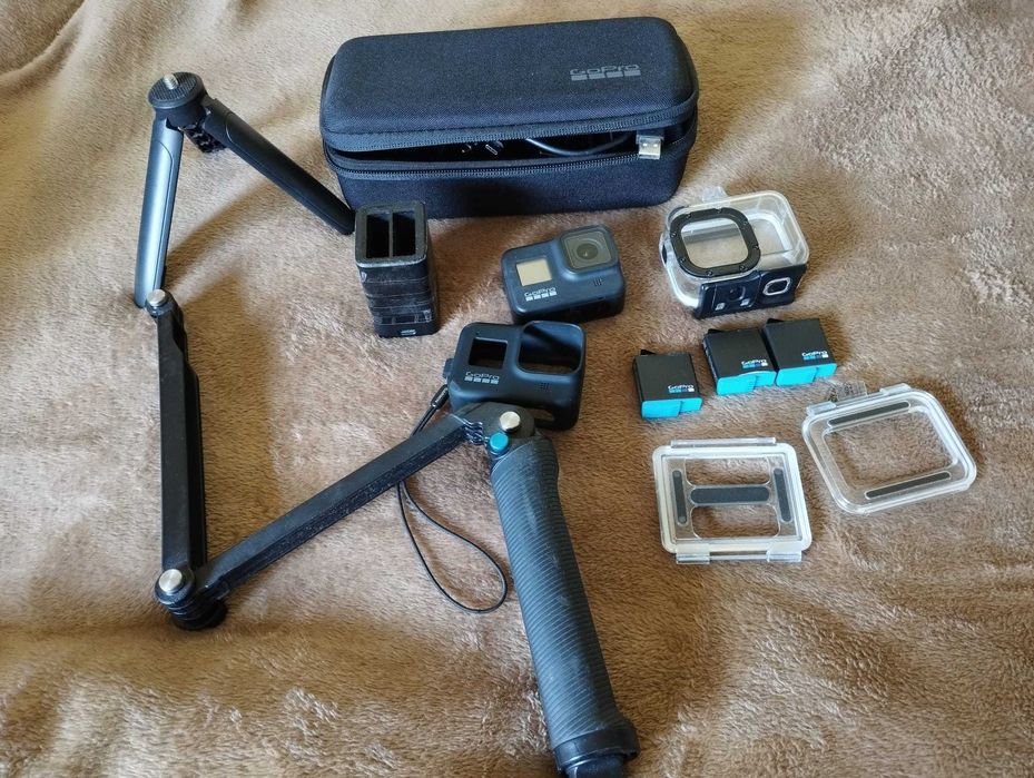Gopro Hero8 + acessórios. Óptimo estado