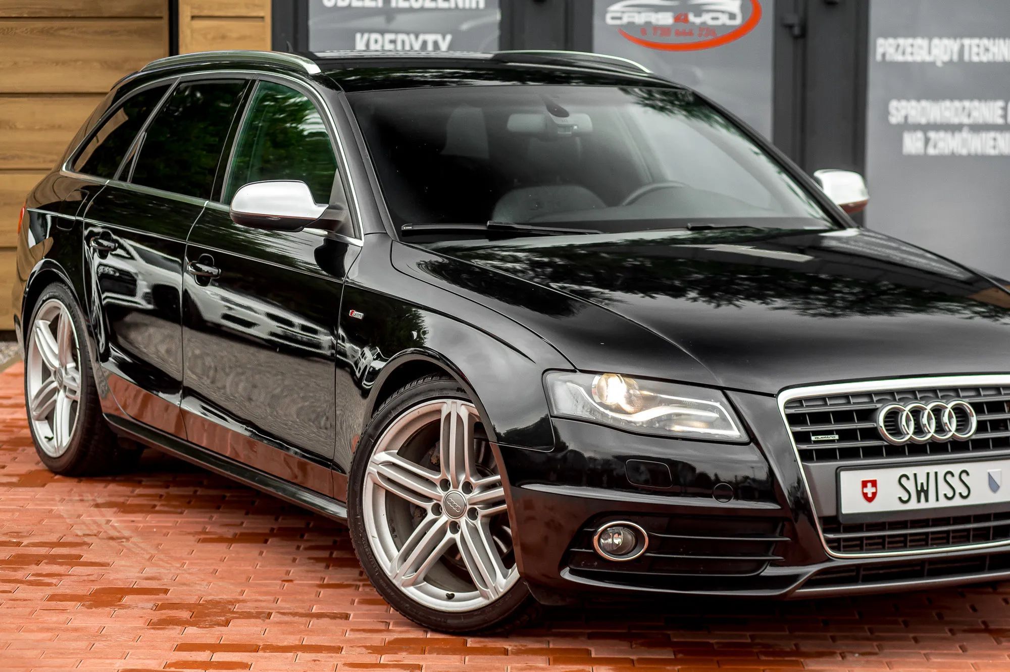 Audi A4 2,0 TFSI Quattro S-Line Xenon Nawigacja Tempomat Podgrzewane Fotele
