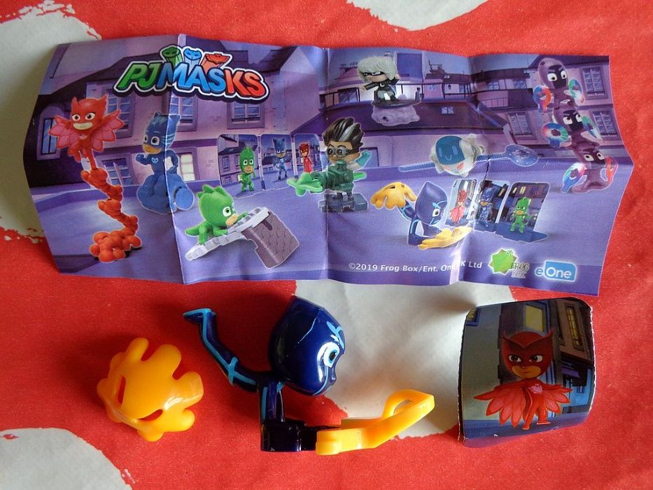 NOWY komplet figurka figurki pidżamersi pj masks kinder niespodzianka