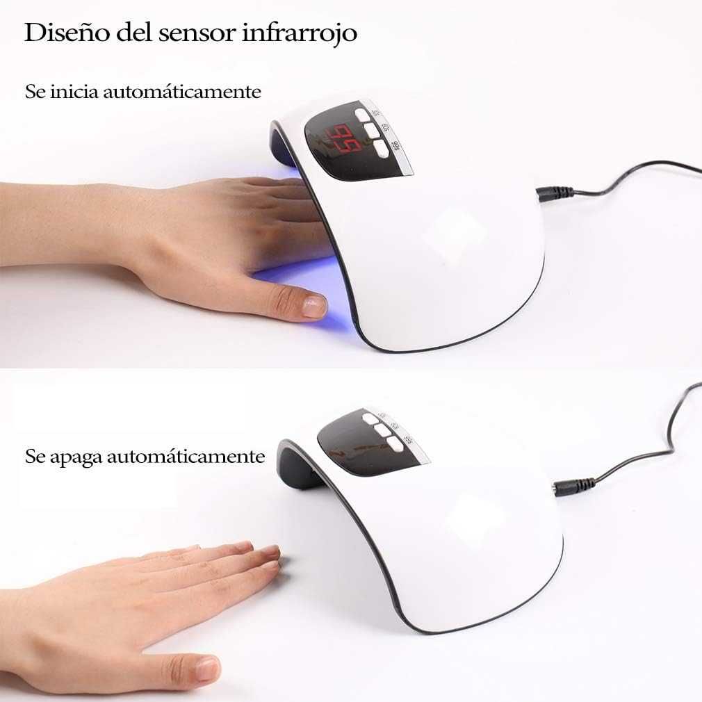 Catalisador lâmpada LED UV secador de unhas candeeiro unhas gel - NOVO