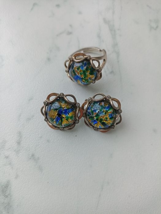 Серебряный набор.