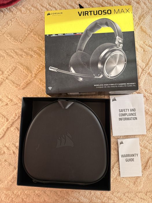 Fones auscutadores Corsair virtuoso max  pc xbox playstation switch