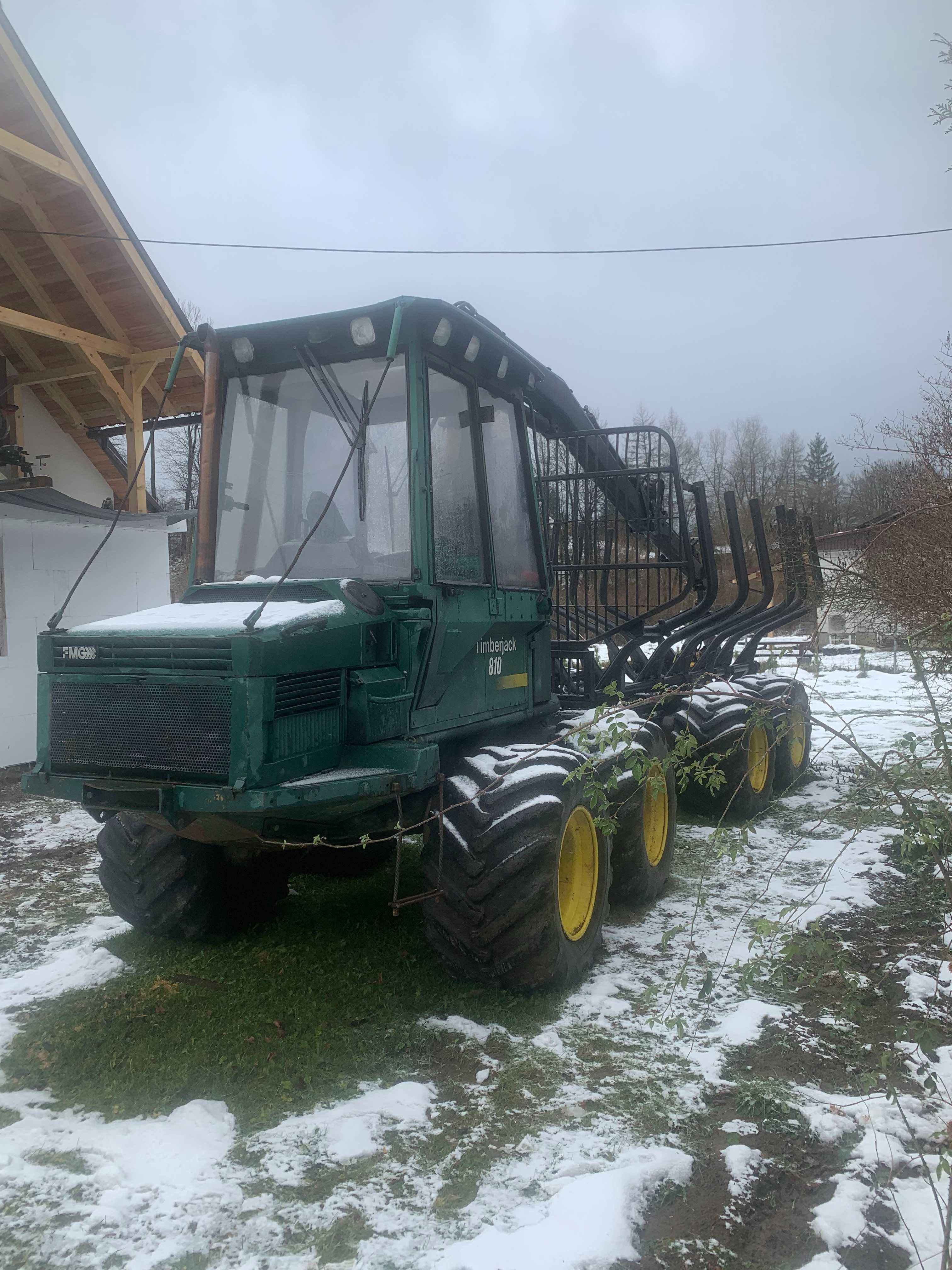 Ciągnik Leśny Timberjack 810A