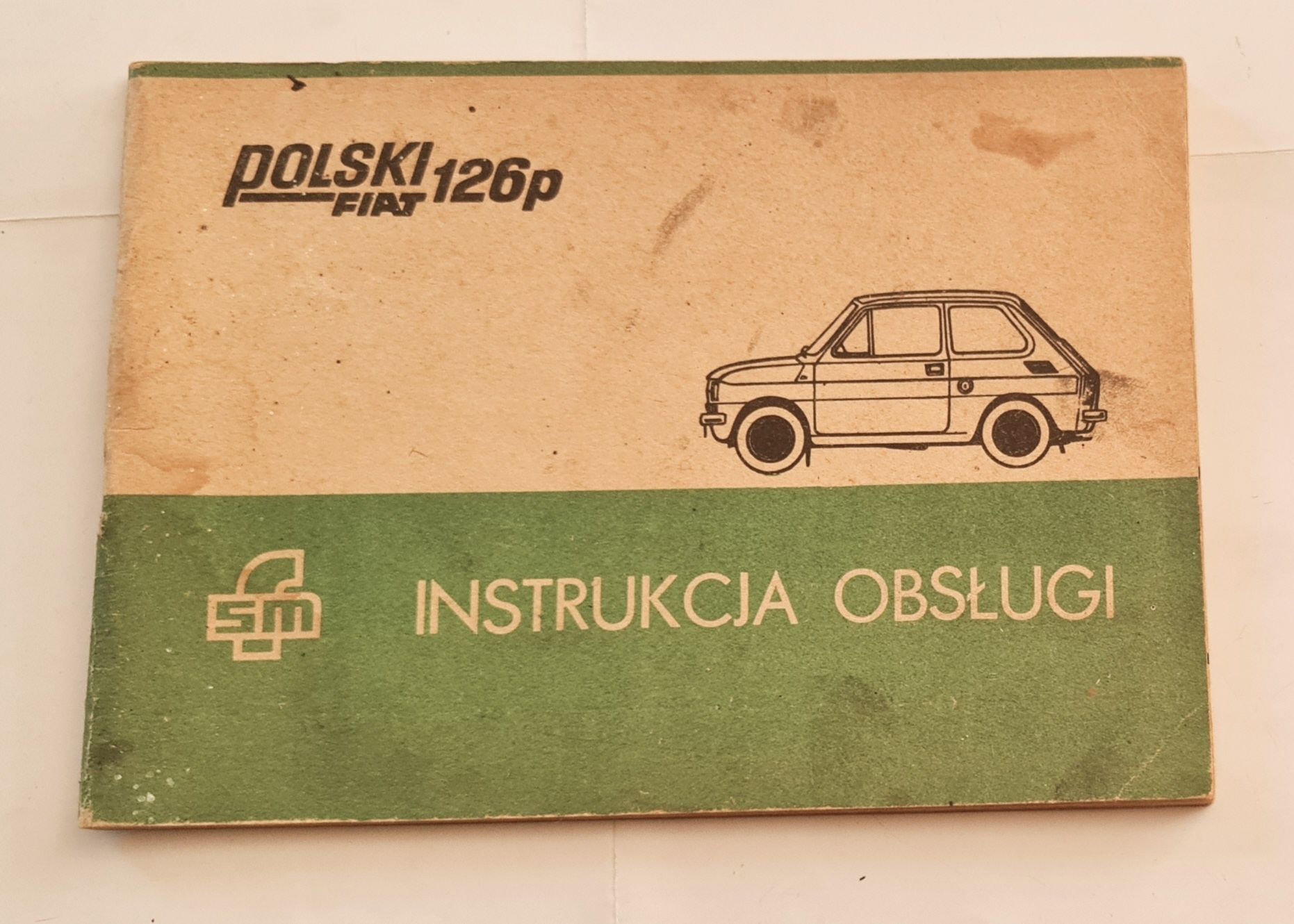 Instrukcja obsługi Polski Fiat 126p FSM Bielsko Biała 1983 ORYGINAŁ