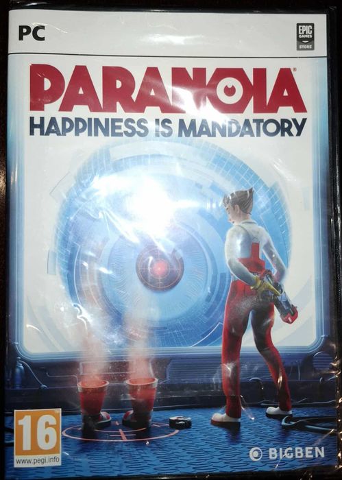 Gra PC - PARANOIA Happiness is Mandatory - nowa, wydanie pudełkowe.