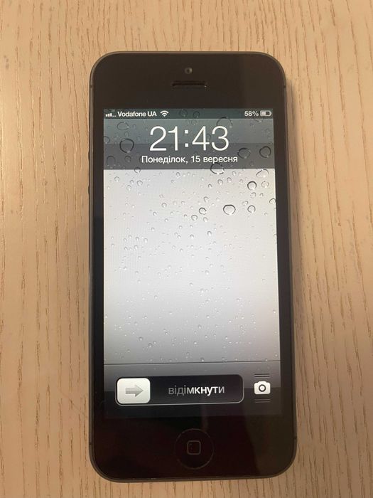 iPhone 5 iOS 6.1.4 Раритет. Колекційний зразок.
