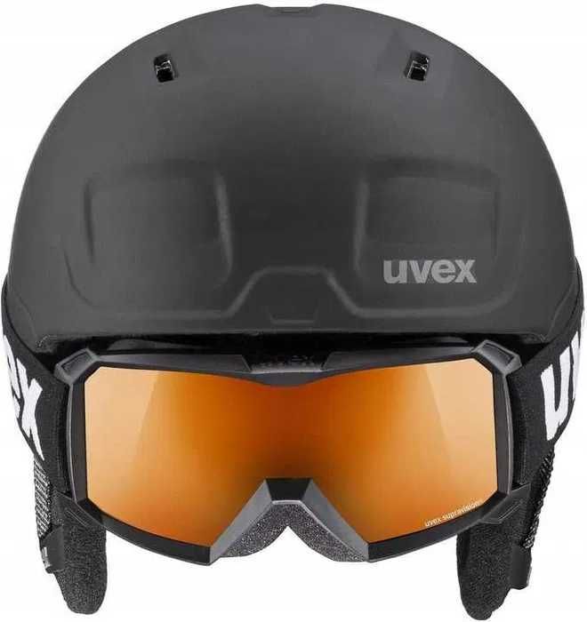 kask uvex heyya pro set 51-55 cm black matt, BRAK GOGLI W ZESTAWIE