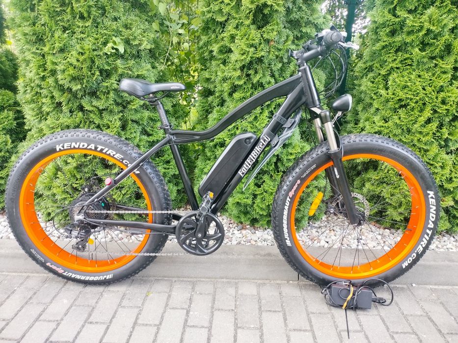 Rower elektryczny Fat bike bateria 600wh silnik Bafang