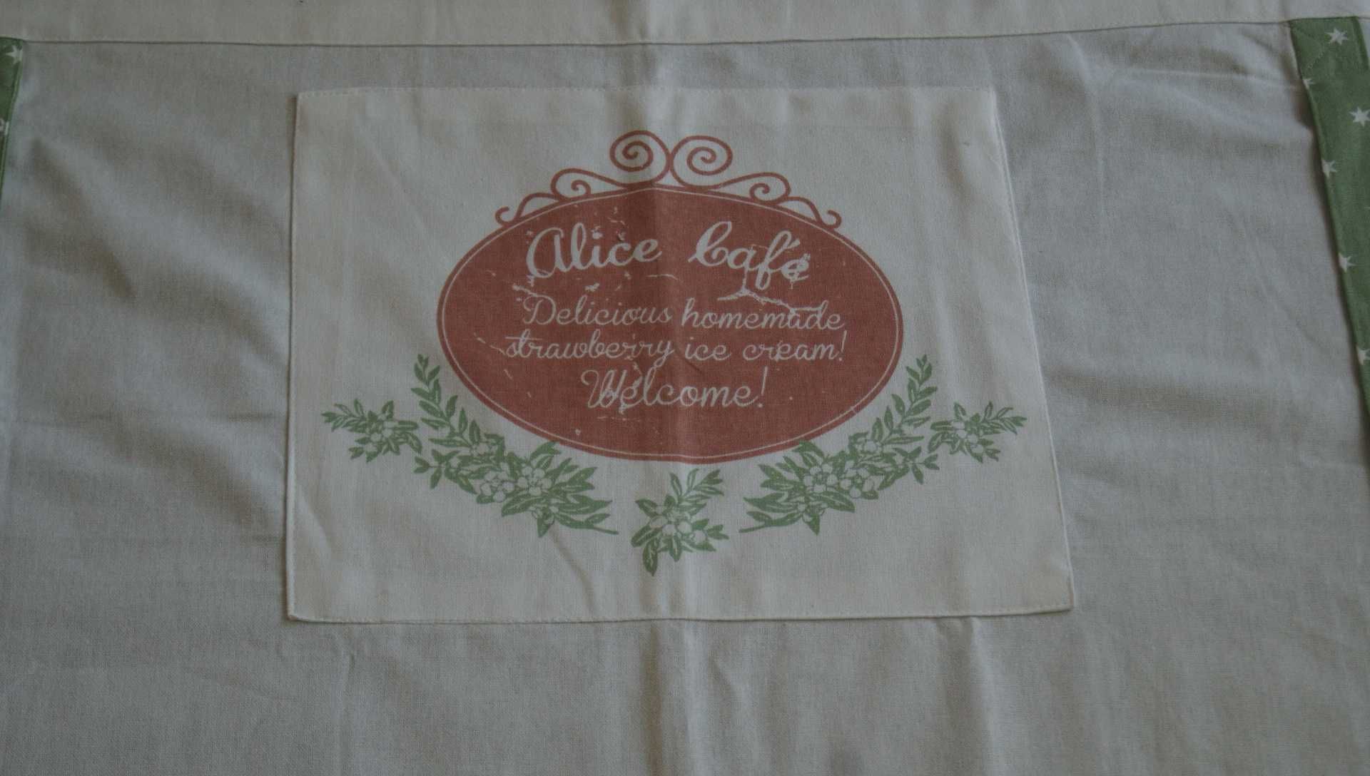 Roleta rzymska shabby chic napisy gwiazdki