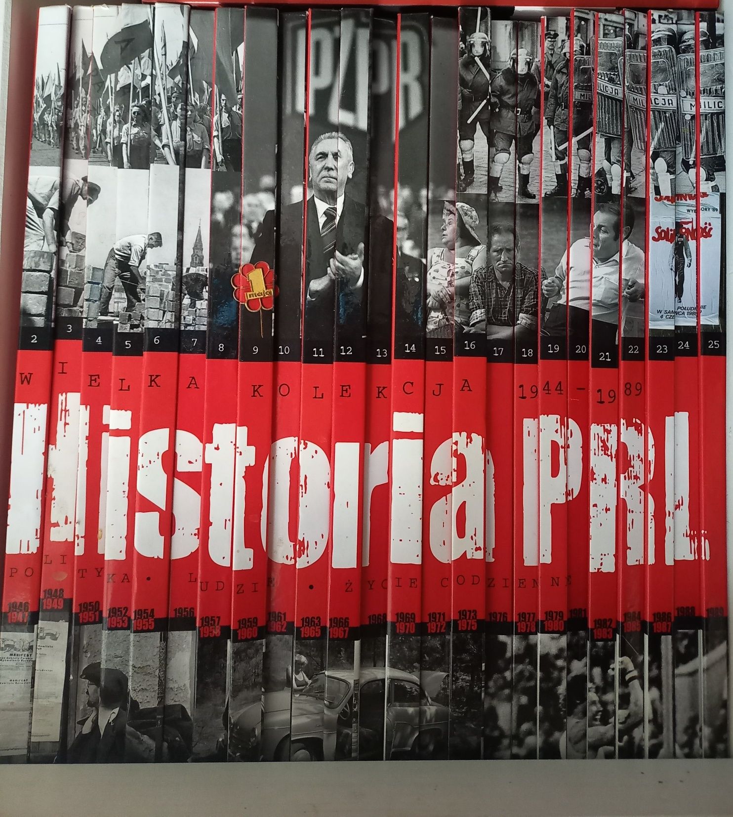 Zestaw ksiażek Historia PRL Newsweek