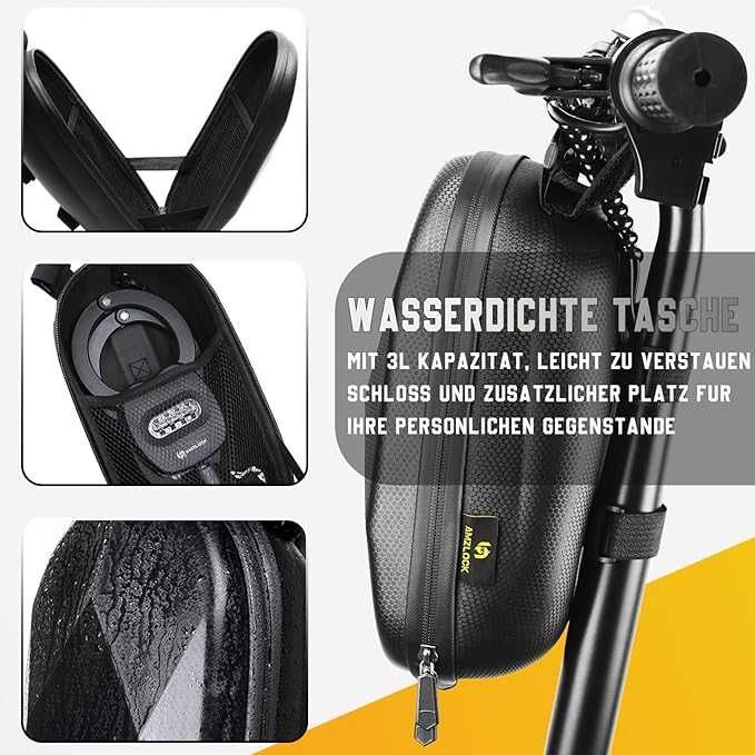 Bezpieczny Łańcuchowy Zamek Antykradzieżowy do Hulajnóg /Rowerów