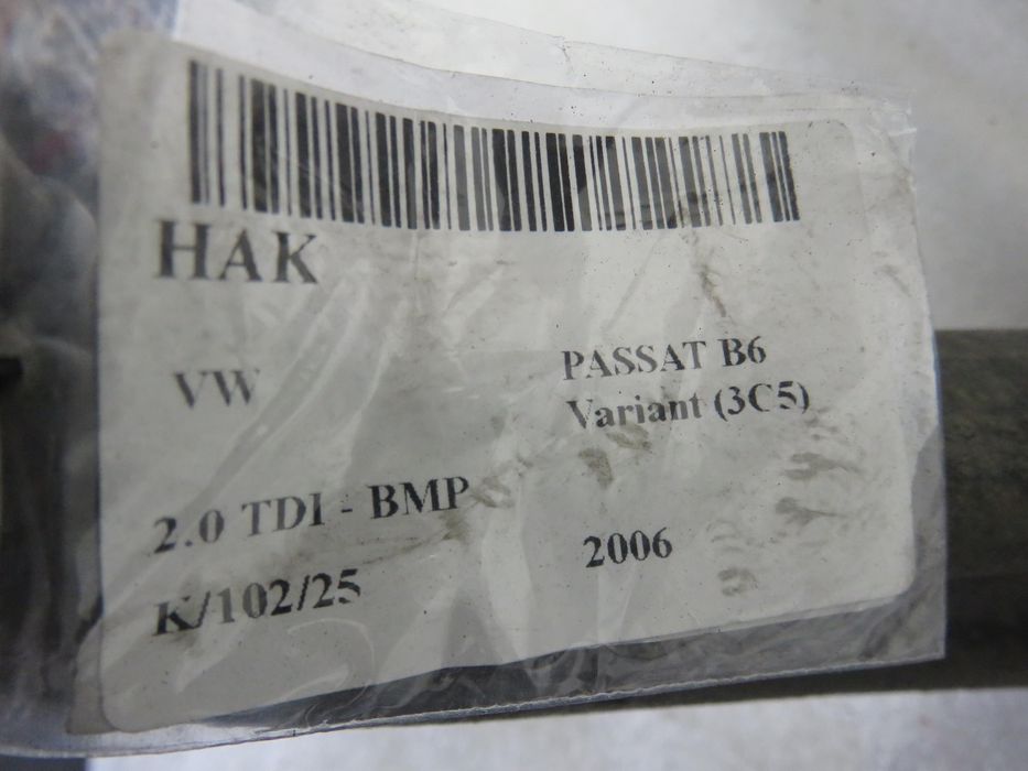 Hak Vw Passat B6 Variant (3c5) Kombi - 321534