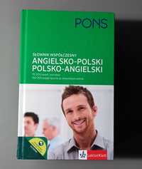 PONS Słownik współczesny angielsko-polski polsko-angielski