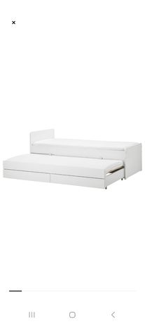 Łóżko Ikea dwuosobowe