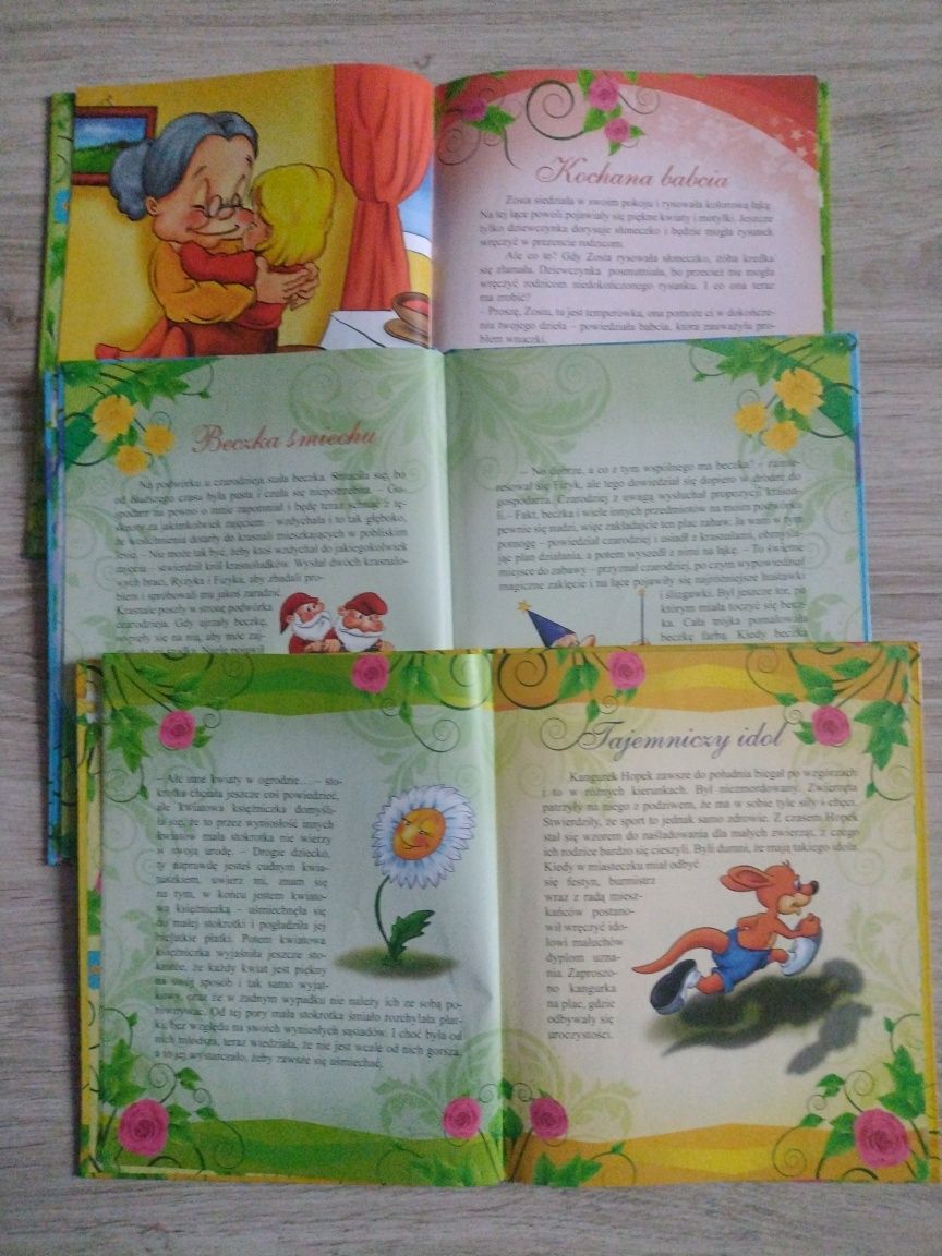 SUPER Książki dla dziecka 3 szt. bajeczk na prezent