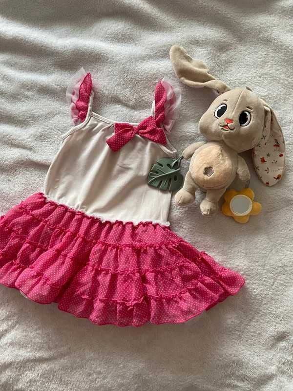 sukienka niemowlęca tutu sukienka premium z warstwami tiulu 86/92