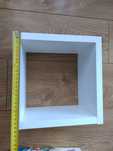 Mini Regał kostka półka wiszący 25x25x15